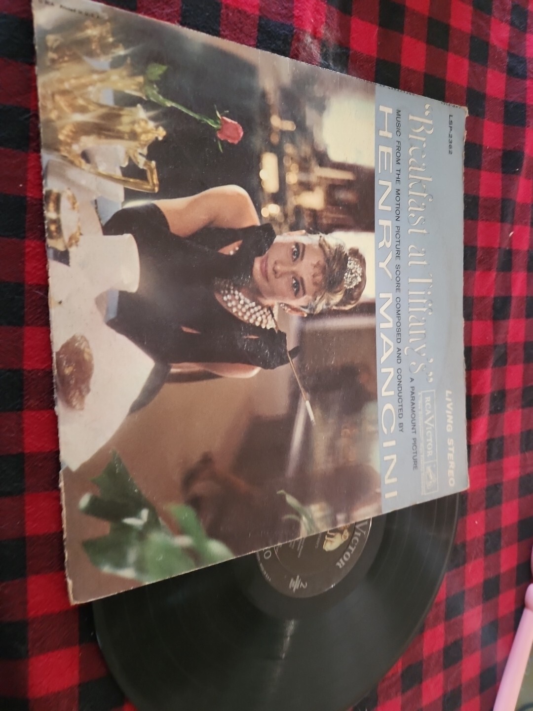 Breakfast At Tiffany's Soundtrack Henry Mancini Vinyl Album RCA LPM 2362 1961 LP