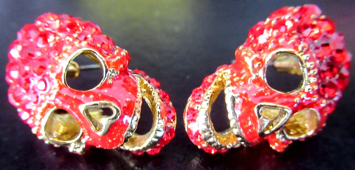 Butler and wilson skull on sale earrings
