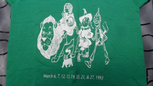Small VNTG Youth 6/8 The Wizard Of OZ Chino Community Theatre ‘93  Shirt - Picture 2 of 7