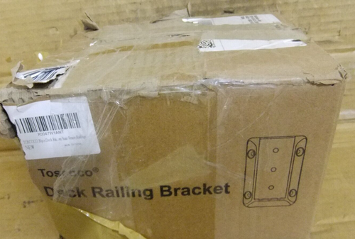 28 Pieces Toscoco Deck Railing Bracket Connectors for 2"x4" Actual 1.5"x3.5" - Picture 12 of 13