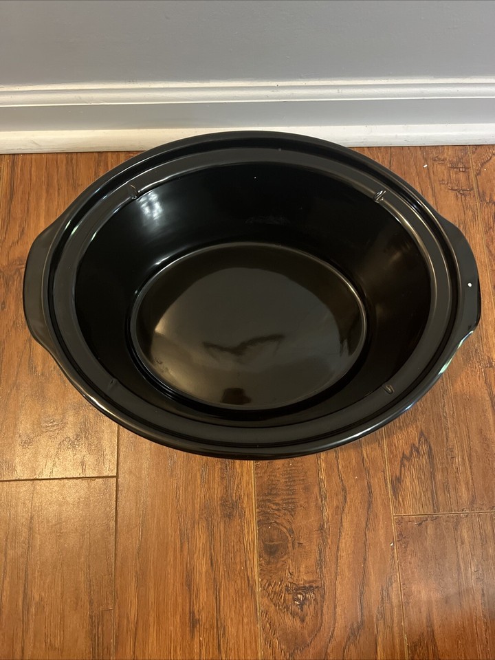 Crockpot SCV700WM1BR Ceramic Black Bowl Replacement Part eBay