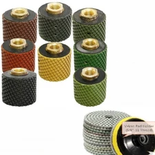 Countertop Polishing Tools granite concrete  stone marble polishing drum pad