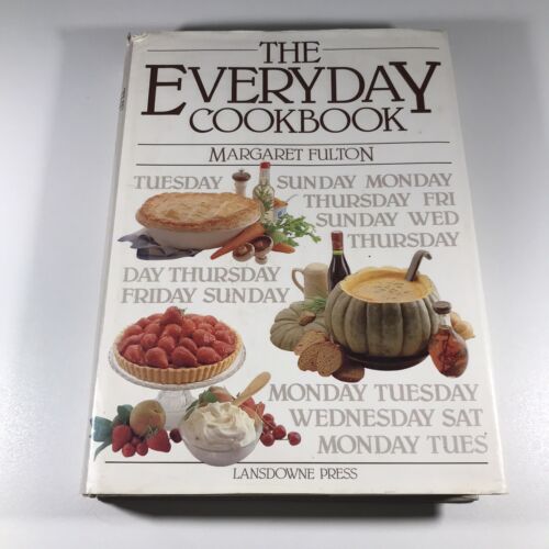 The Everyday Cookbook by Margaret Fulton VINTAGE 1983 Hardcover With Dust Jacket - Picture 1 of 15