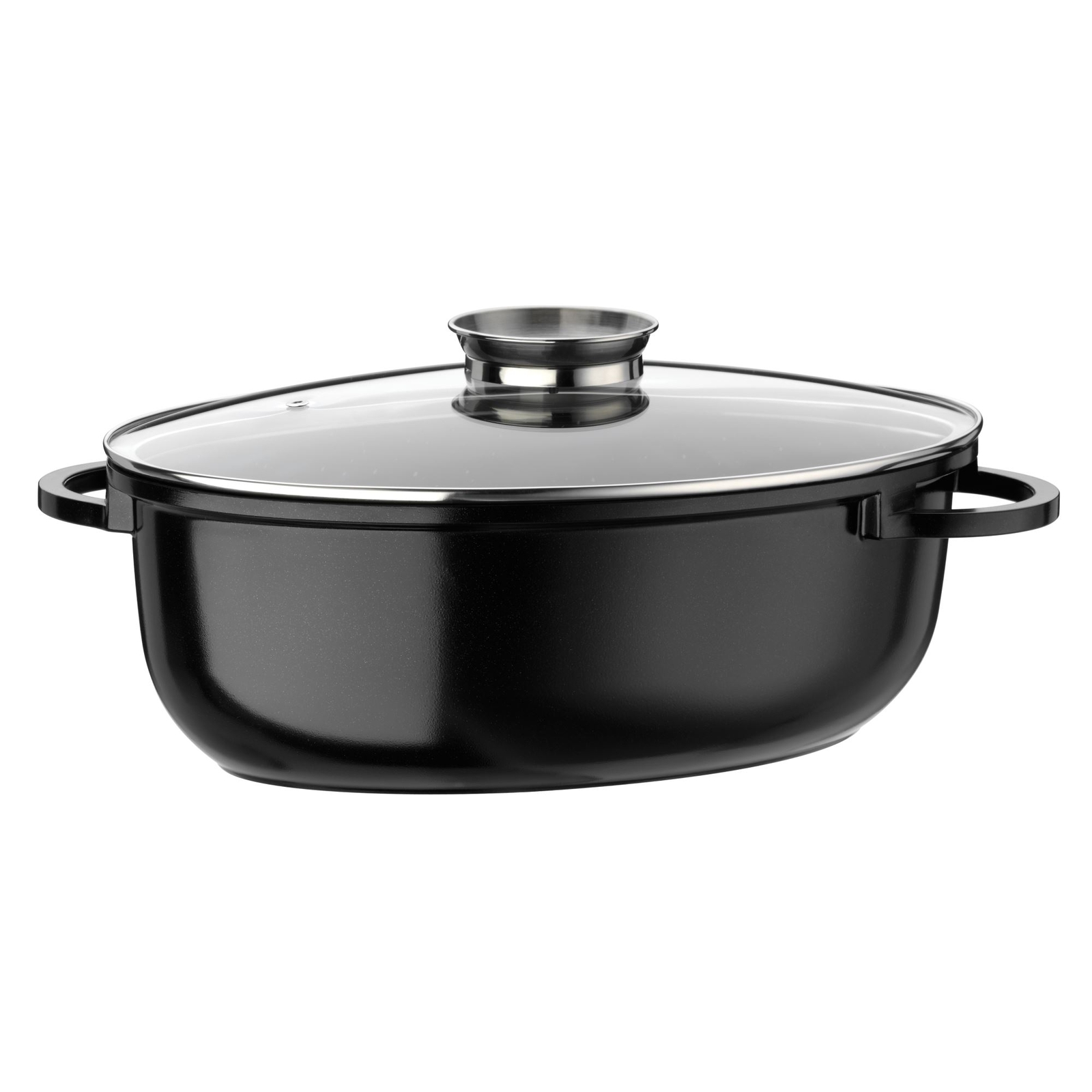 GSW Ovaler Bräter XXL Gourmet CERAMICA 42 x 27 cm 10 Liter INDUKTION