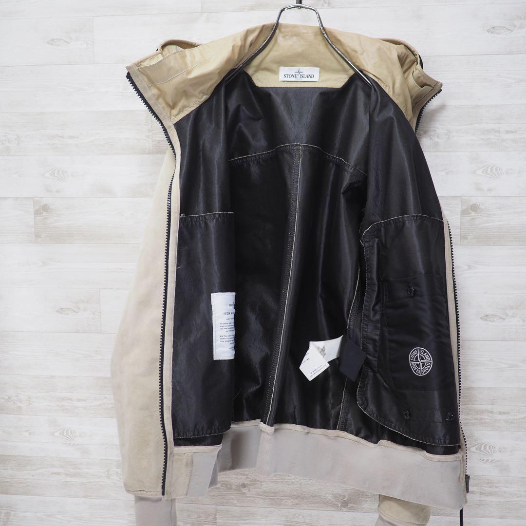 STONE ISLAND 13SS Tech Waxed Suede-Beg/M STONE ISLAND 13SS Tech Waxed Suede-Beg/M