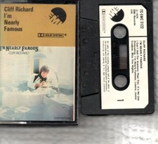 CLIFF RICHARD - I'm Nearly Famous - Cassette Tape Album
