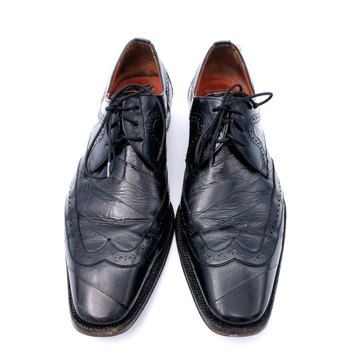 Mezlan Wingtip Dress Shoes Leather 