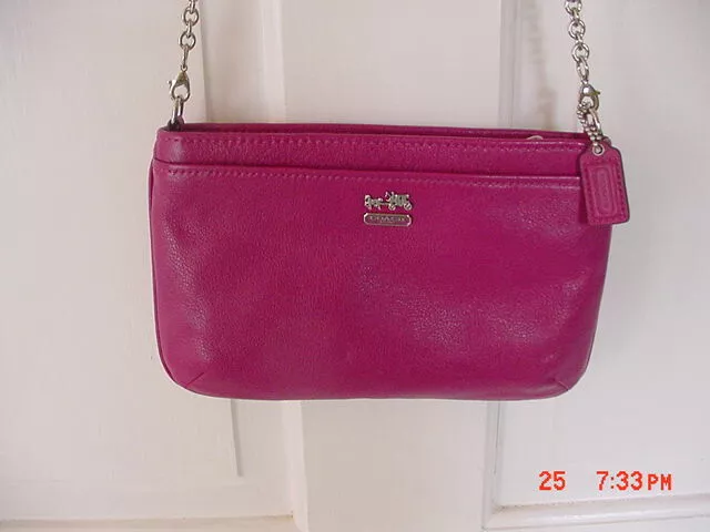 Coach shop fuchsia bag