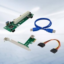PCI Express PCI-e to PCI Adapter Card PCIE PCI Slot Expansion Riser Card