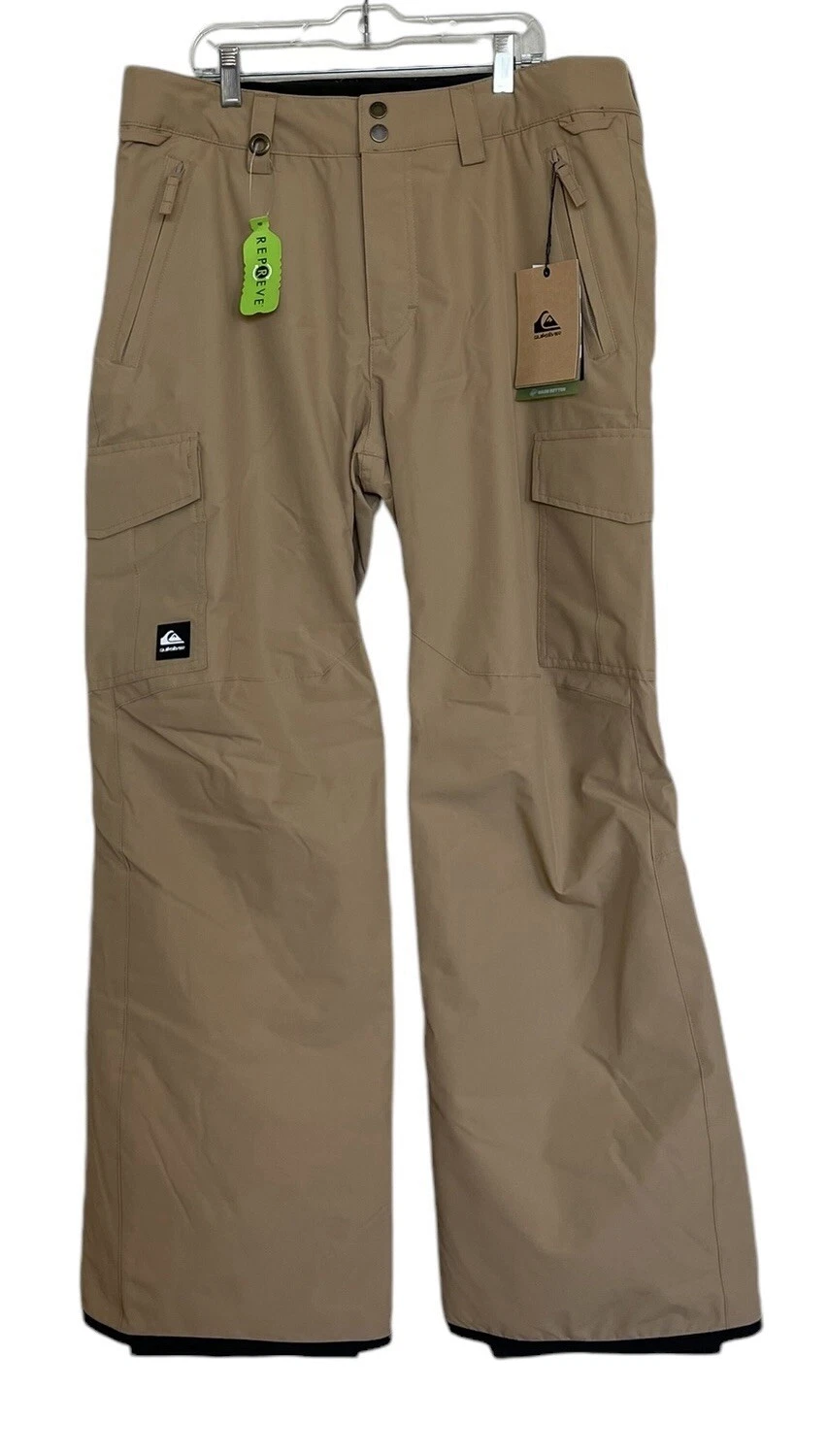 QUIKSILVER Porter Insulated Ski Snowboard Snow Pants Mens Size Medium M