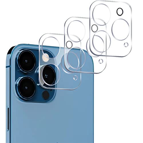 N//C Seminer Camera Lens Protector [3 Pack] Compatibile con iPhone 12 Pro (S3C)