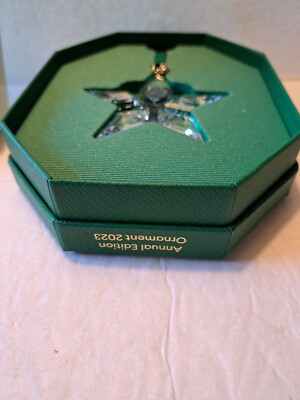 Swarovski Crystal Ornament 2023 Annual Edition #5636253 | eBay