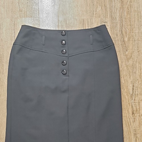 Emma James Petite Knee Length Straight Office Skirt Sz 6P Lined Stretch - Picture 2 of 6