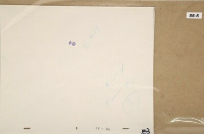 Beetlejuice Original Production Drawing And Cel 55-5 Used Cond.