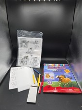 Vintage Shrinky Dinks Spirit Staillion of Cimarron Plastic Pattern Sheets