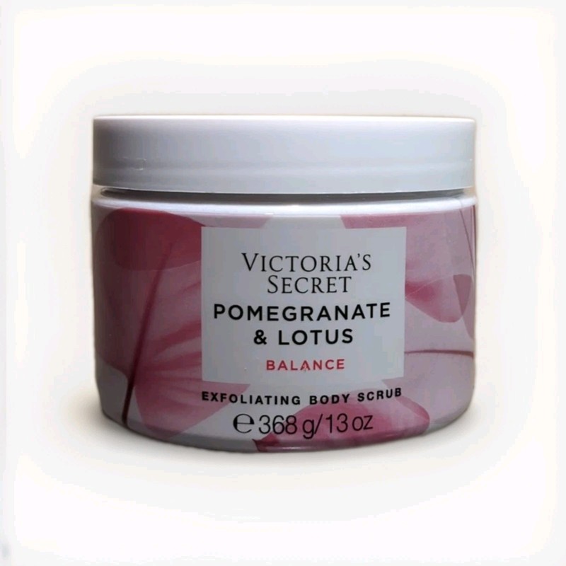Victoria's Secret Pomegranate & Lotus Balance Exfoliating Body Scrub 13 oz. NEW
