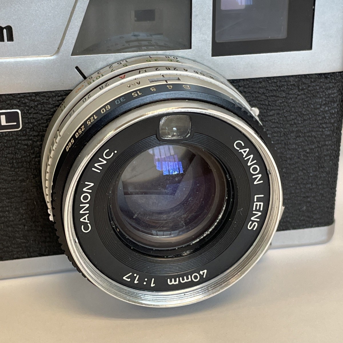 CANON Canonet Camera QL17 lens 40mm 1:1.7 Rangefinder Film