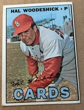 1967 Topps - Houston/ St. Louis Pitcher Hal Woodeshick #324 Nice Vintage Card**