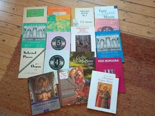 Job lot 15 Assorted Antholgy books of Pipe Organ Music