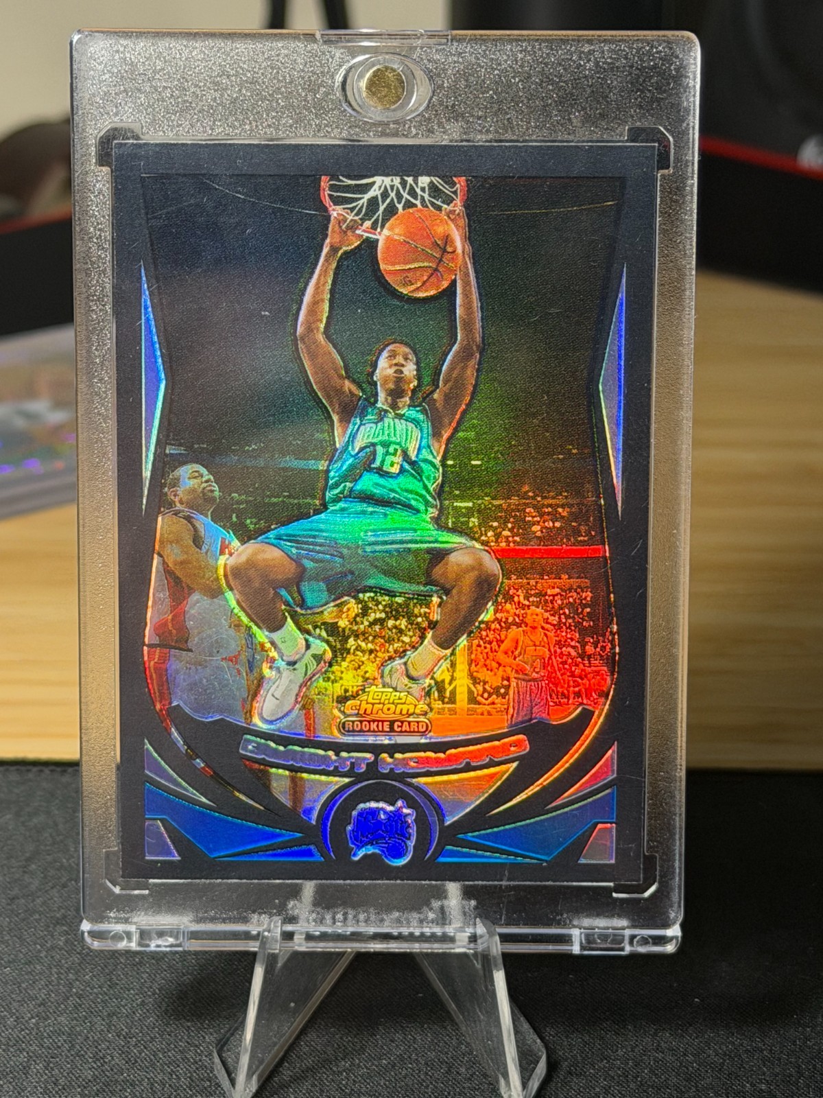 Dwight Howard Black Refractor Rookie 2004-05 Topps Chrome /500