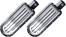 Covingtons Dimpled Passenger Footpegs Chrome