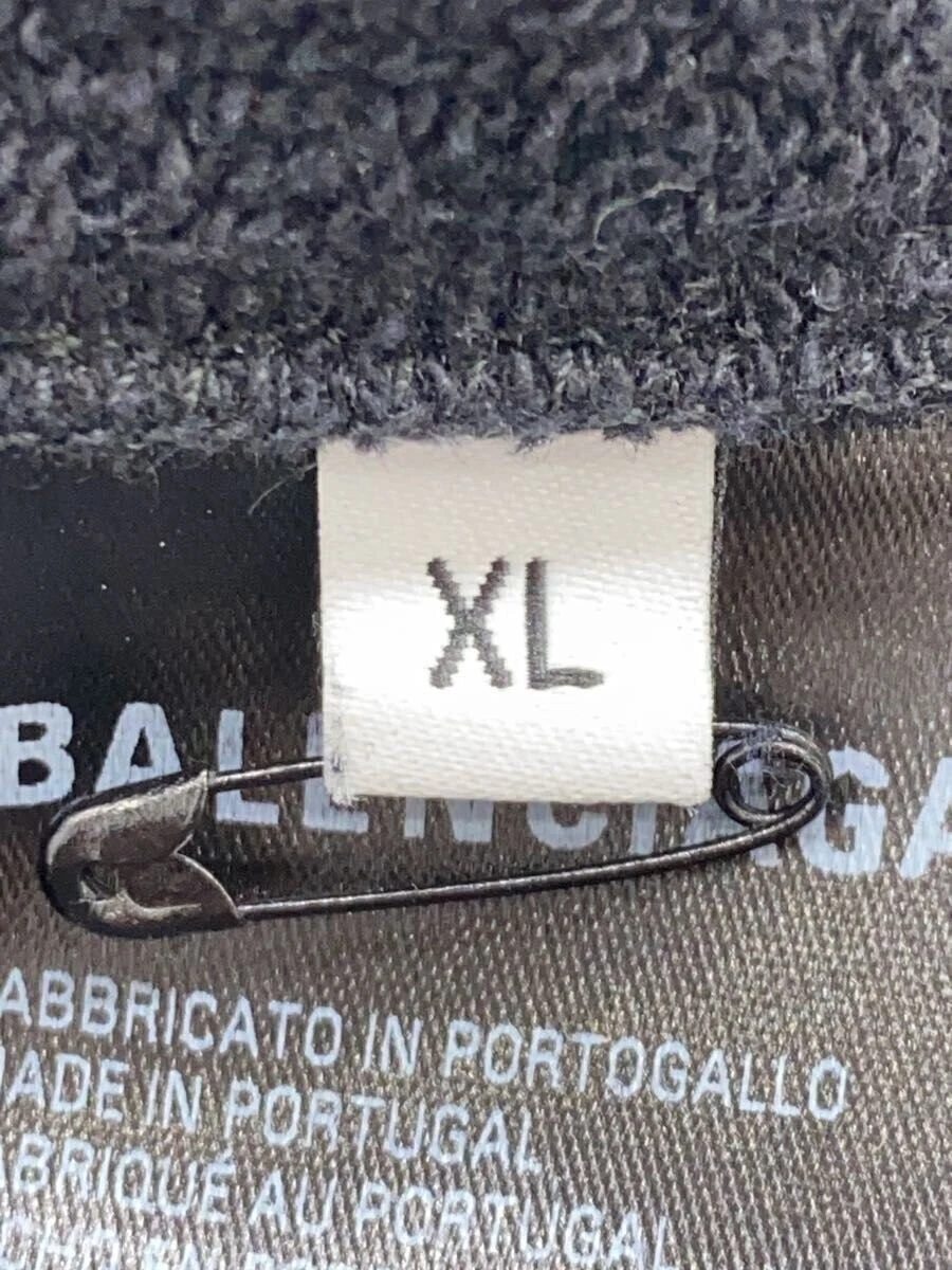 Felpa con cappuccio BALENCIAGA nera XL usata