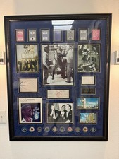 Frank Sinatra Rat Pack Autographs Dean Martin Sammy Davis Jr Lawford Vegas