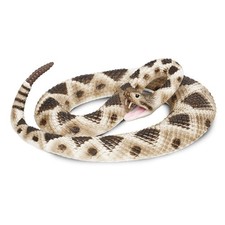 Safari Ltd. Eastern Diamondback Rattlesnake Figurine - Realistic 40" Model Fi...