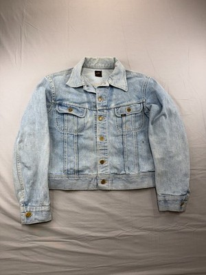 Lee Rider Jacker Sanforized Denim Trucker Medium 70s Men's Belgium Made