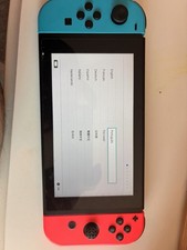 Nitendo Switch  and controller