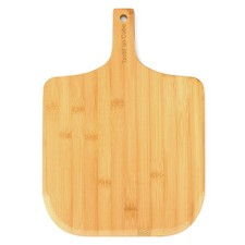 Pizza peel, 12" natural bamboo pizza paddle, Essential accessories for indoor...