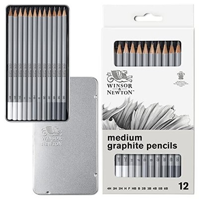 Winsor & Newton Studio Collection Artist Drawing Pencil Graphite Pencil Set 