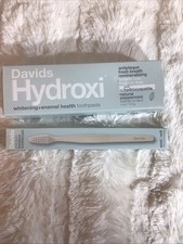 Davids Hydroxi Fluoride Free Whitening Enamel Health Toothpaste Toothbrush