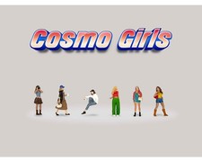 Cosmo Girls Figures Diecast 1:64 Scale Model - American Diorama AD2437
