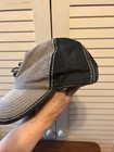 Olive & Pique Womens Baseball Cap Gray Black Rhinestone Flower Bling Hat — photo 6