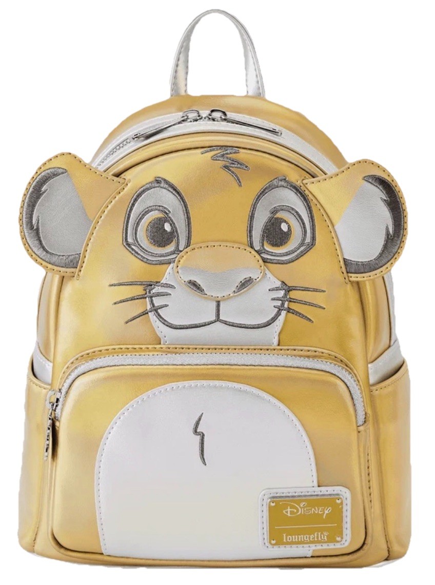 Loungefly Disney Simba Lion King‎ Backpack Bag Our Universe Disney The Lion King Simba & Nala Mini Backpack  main image 3