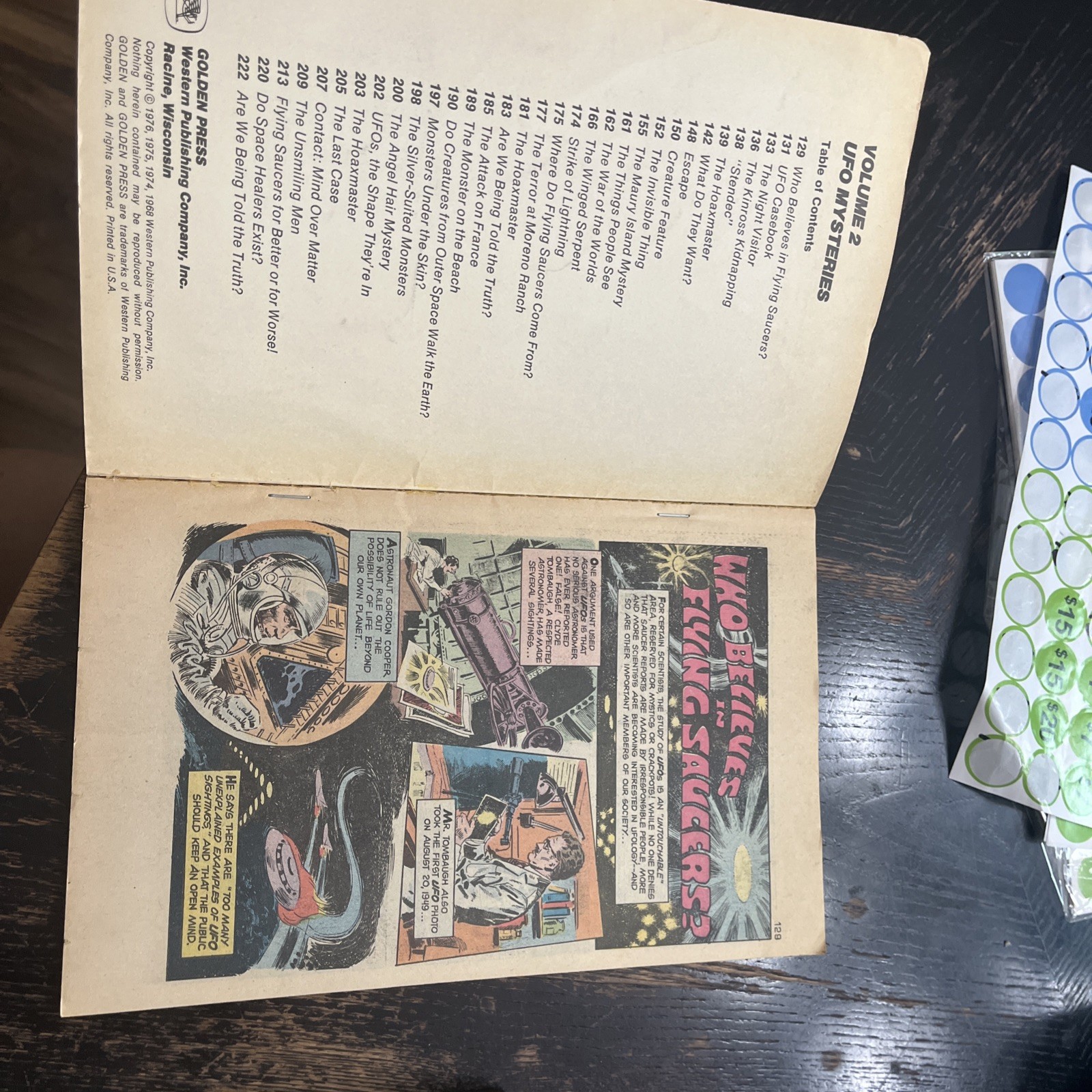 UFO FLYING SAUCERS Where Do They Come From #1 1968 Gold Key Comics (First Issue)