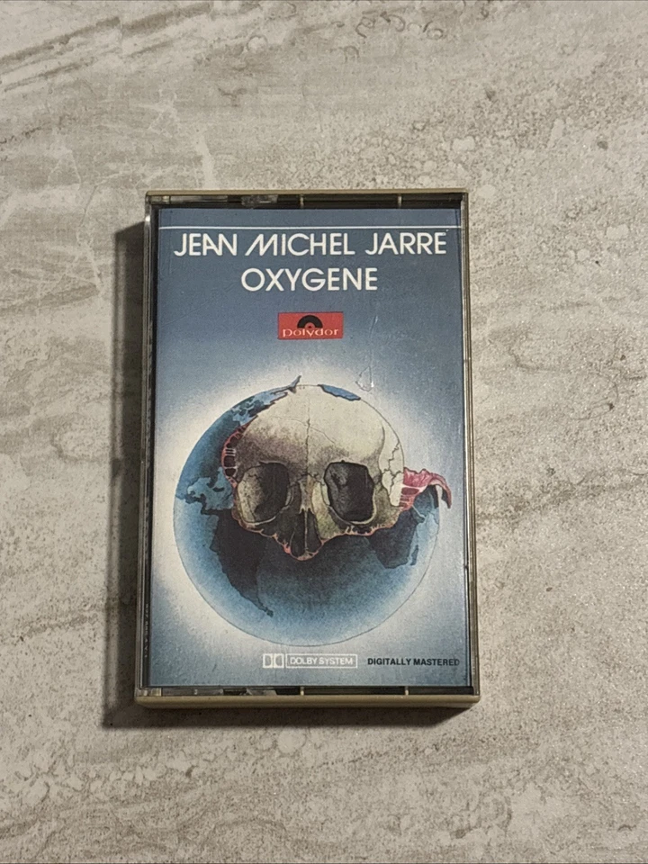 Jean Michel Jarre ‎– Oxygene (Cassette Tape, 1986) RARE Ambient Foto 2 de 4