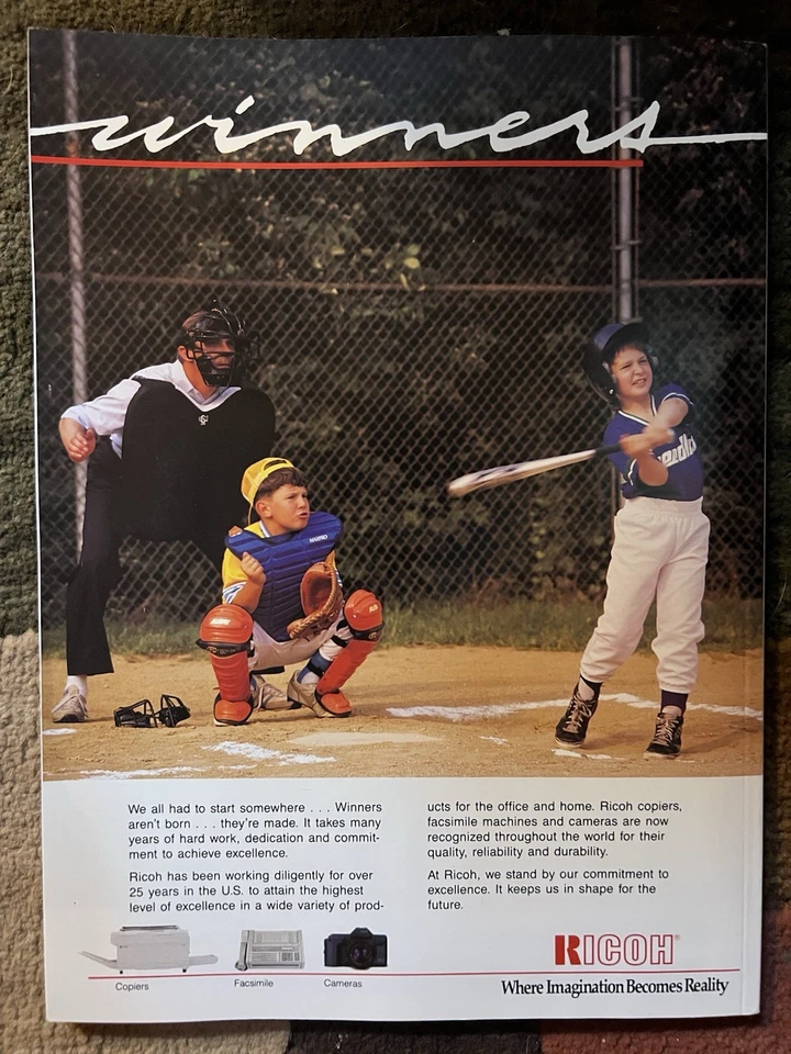 MLB All Star Game Toronto Program 1991 - July 9, 1991 - RIPKEN JR. MVP - Image 2 of 2