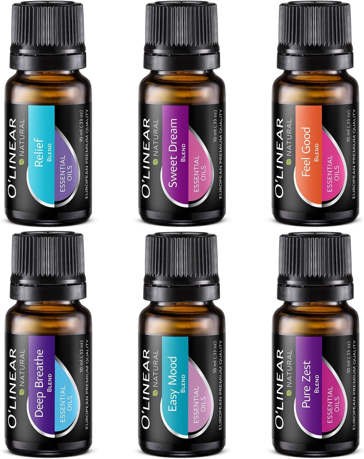 S 6 Blends Set - Perfect For Humidifiers And Diffusers, Aromatherap