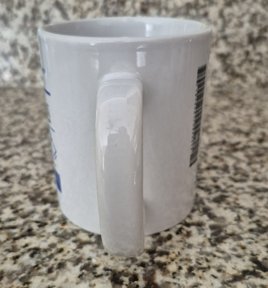 Fisher Scientific Coffee Cup CAFFEINE Chemical Label Mug Laboratory Scientist