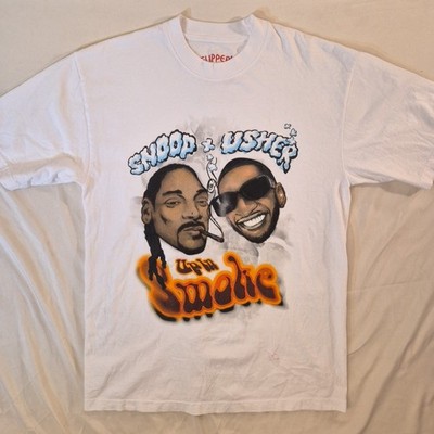 Airbrush Style Snoop Dogg Usher Airbrush Graphic T Shirt Mens Medium