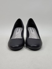 Easy Street Women's Proper Pumps Block Heel Black 7M