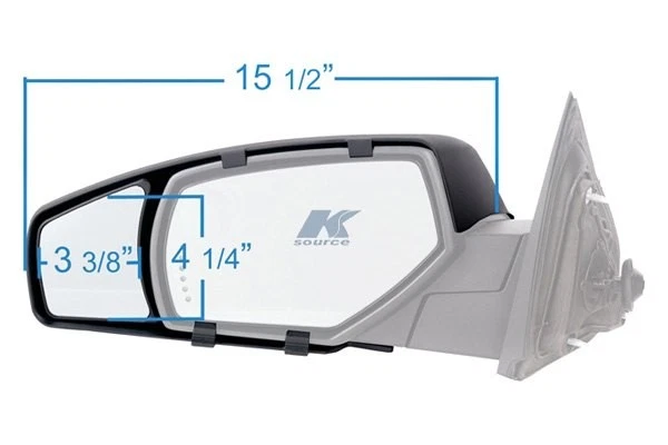 For Chevy Silverado 1500 14-16 Towing Mirror Extension Set Driver & Passenger - Image 3 of 3