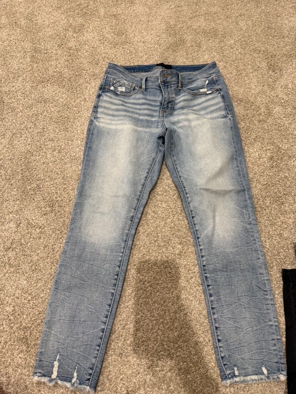 lot of jeans women 27 buckle skinny and boot cut