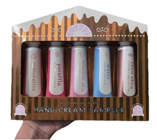 New Bath & Body Works - Assorted Hand Cream Mini Gift Set of 5 Gingerbread House