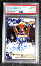 2015 PSA 10 GEM MINT /199 ANTONIO MCDYESS COURT KINGS AUTO BRUSH STROKES G6068