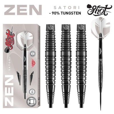 Shot Zen Satori Darts - 90% Tungsten - 23g