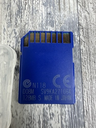 Canon 128MB MEGABYTE High Speed SD SDC-128MH Genuine Camera Memory Card - Picture 3 of 3