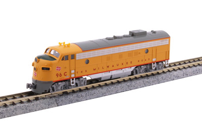 176-2303-DCC *FP7 EMD 96C Milwaukee Road Post-1955 Schema (DCC-montiert)